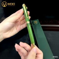 Bút Ký Ngọc Bích Nephrite Myanmar