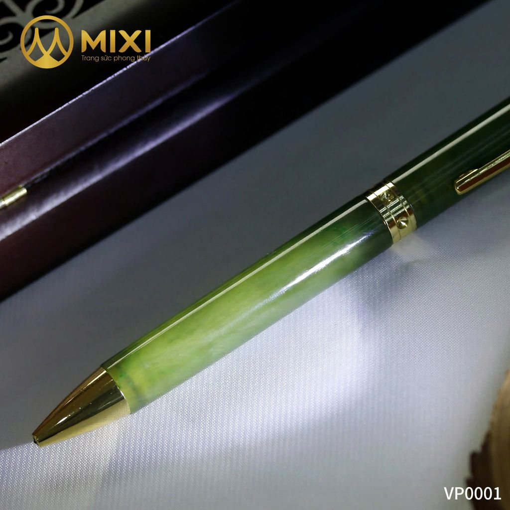 Bút Ký Ngọc Bích Nephrite Myanmar