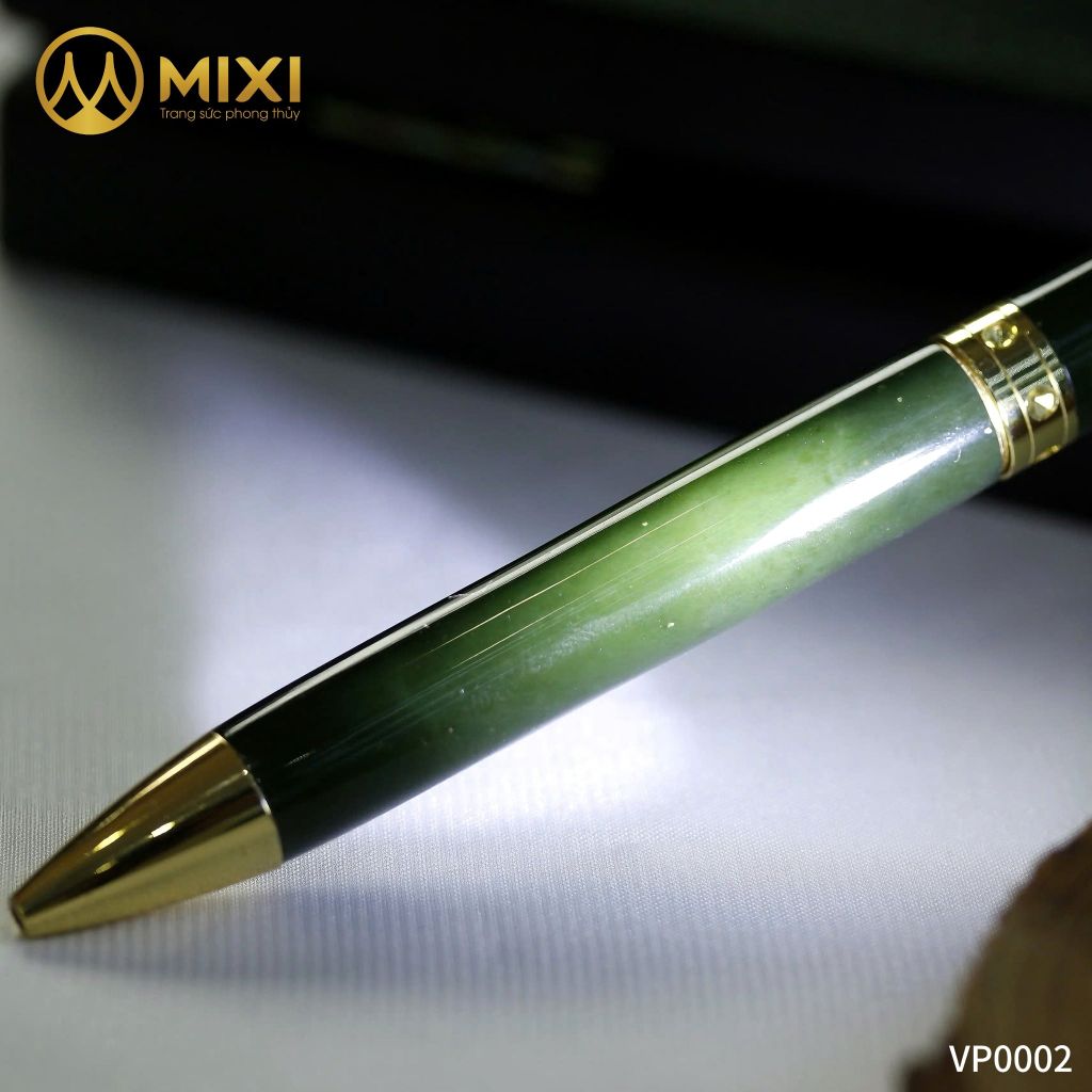 Bút Ký Ngọc Bích Nephrite Myanmar