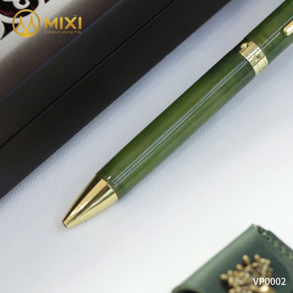 Bút Ký Ngọc Bích Nephrite Myanmar