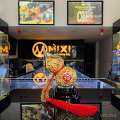 Hồ Lô Vàng Non 24K Nghiêng