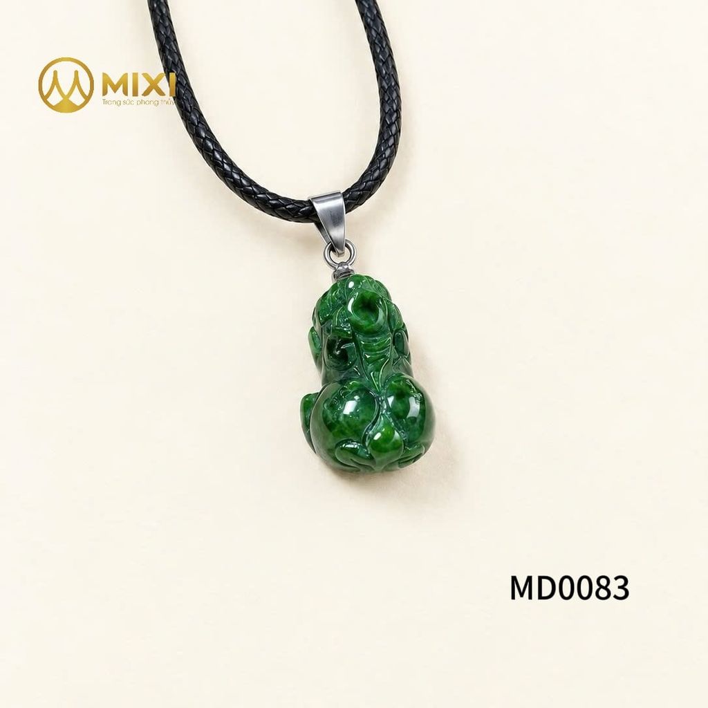 Mặt Dây Tỳ Hưu Ngọc Sơn Thủy B