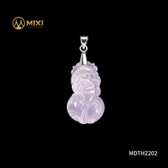 Mặt Dây Tỳ Hưu Thạch Anh Hồng 2A
