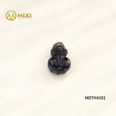 Mặt Dây Tỳ Hưu Thạch Anh Đen Khói 2A
