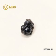 Mặt Dây Tỳ Hưu Thạch Anh Đen Khói 2A