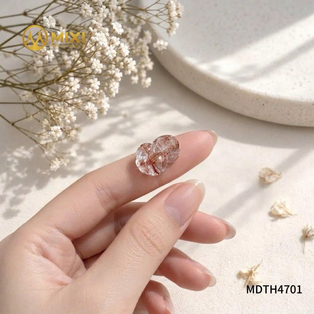 Mặt Dây Tỳ Hưu TA Tóc Đỏ 3A