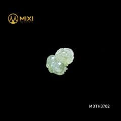 Mặt Dây Tỳ Hưu Thạch Anh Tóc Xanh 2A