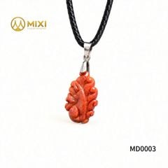 Mặt Dây Cửu Vĩ Hồ Ly Ngọc Huyết Đỏ