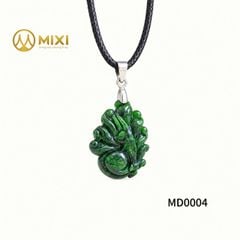 Mặt Dây Cửu Vĩ Hồ Ly Ngọc Sơn Thủy