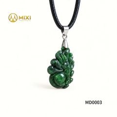 Mặt Dây Cửu Vĩ Hồ Ly Ngọc Sơn Thủy