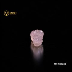 Mặt Dây Tỳ Hưu Thạch Anh Hồng 2A