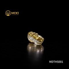 Mặt Dây Tỳ Hưu Thạch Anh Tóc Vàng 3A