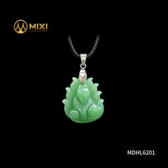 Mặt Dây Hồ Ly Thạch Anh Xanh 2A Chúa