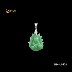Mặt Dây Hồ Ly Thạch Anh Xanh 2A Chúa