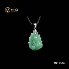 Mặt Dây Hồ Ly Thạch Anh Xanh 2A Chúa