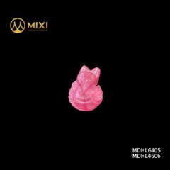 Mặt Đá Hồ Ly Ruby 2A Ôm hoa