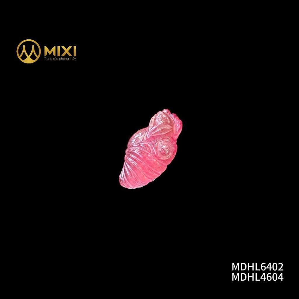 Mặt Đá Hồ Ly Ruby 2A Ôm hoa