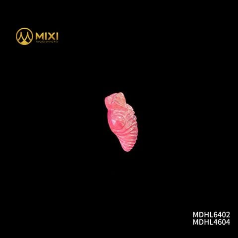 Mặt Đá Hồ Ly Ruby 2A Ôm hoa