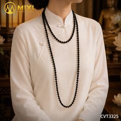 Chuỗi 2 Vòng Cổ Tourmaline Đen