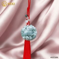 Khánh Treo Tỳ Hưu Tài Lộc Ngọc Cẩm Thạch