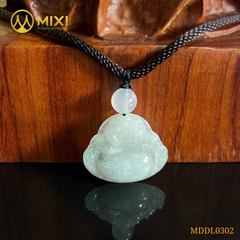 Mặt Dây Phật Di Lặc Ngọc Jade