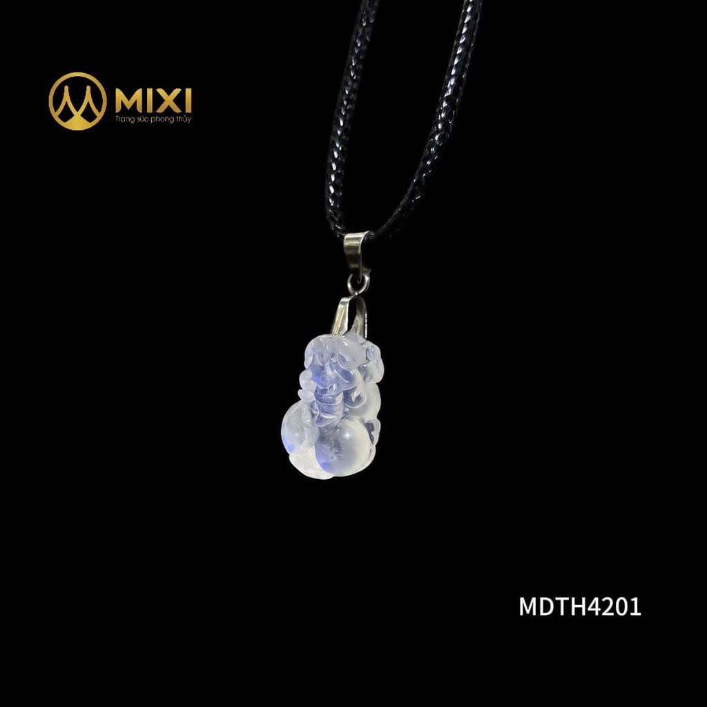 Mặt Dây Tỳ Hưu Đá Mặt Trăng 2A