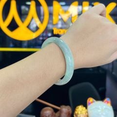 Vòng Tay Bản Liền Ngọc Cẩm Thạch 1A