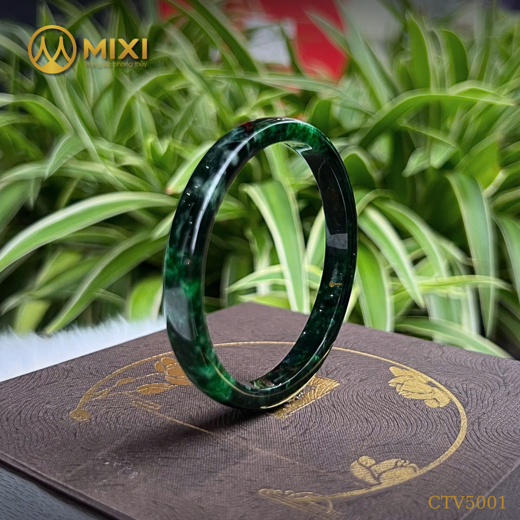 Vòng Tay Bản Liền Ngọc Phỉ Thúy A