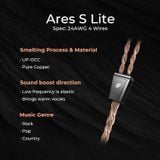  Effect Audio Ares S Lite, dây tai nghe 