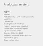  EPZ TP15, SoundCardDAC, HeadAmp. Type C 
