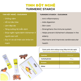  Tinh bột nghệ - MOB (3g x 20 gói) 