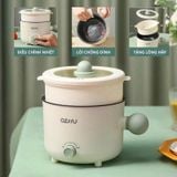  Mì Cay Sasin Thùng 10 gói + Nồi Điện Mini Ozhu (Chọn vị) 