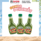  Combo 3 chai sốt chấm Sasin (Chọn vị) 