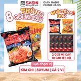  [THÙNG 8 TẶNG 2] Mì Cay Sasin (Thùng 8 gói) (Chọn vị) 