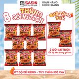  [THÙNG 8 TẶNG 2] Mì Trộn Sasin Super Cay (Thùng 8 gói) 