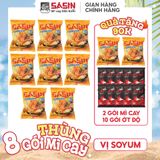  [THÙNG 8 TẶNG 2] Mì Cay Sasin (Thùng 8 gói) (Chọn vị) 