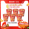  Thùng 6 ly Mì Sasin hương vị Hải Sản (90gr/ly) BSET0246 