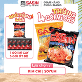  [THÙNG 4 TẶNG 1] Mì Cay Sasin (Thùng 4 gói) (Chọn vị) 