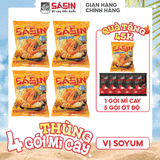  [THÙNG 4 TẶNG 1] Mì Cay Sasin (Thùng 4 gói) (Chọn vị) 