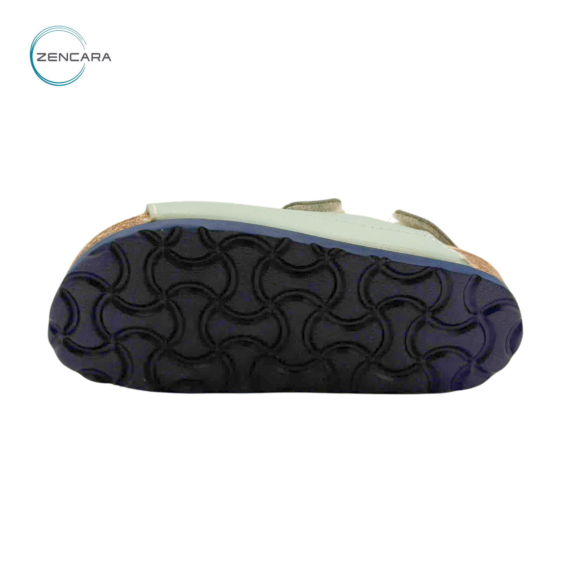  Sandal Sức Khỏe Đế Cork Blue - Boy Zencara 