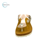  Dép Đế Cork Nữ Màu Hồng.Zencara 