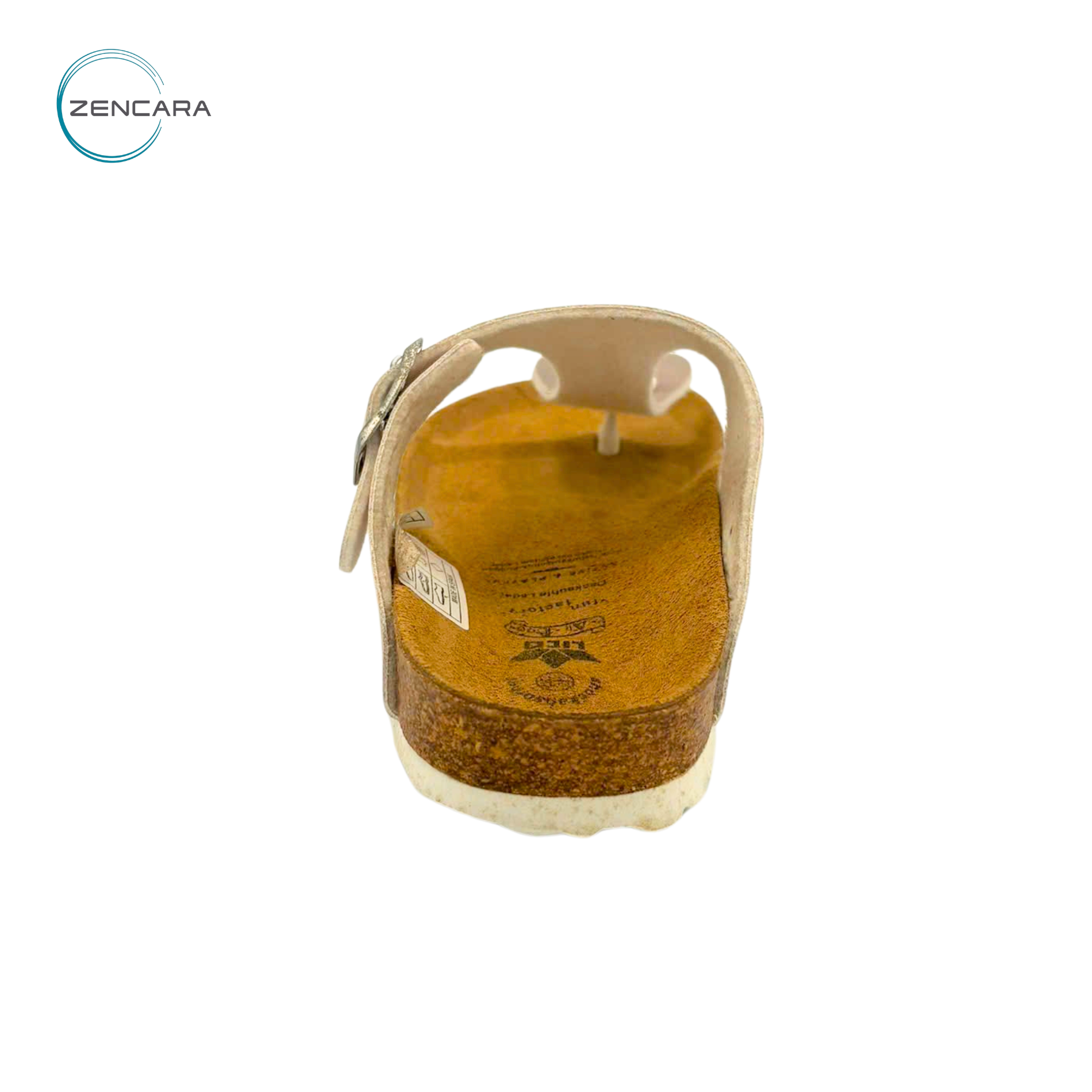  Dép Đế Cork Nữ Màu Hồng.Zencara 