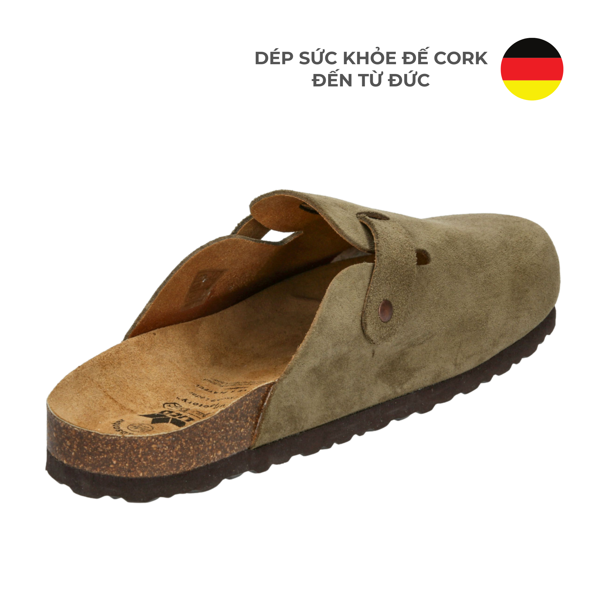  Dép Sức Khỏe Đế Cork Nam/Nữ - Pedro Olive 