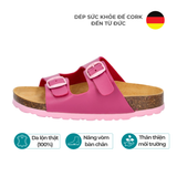  Dép Đế Cork Bé Gái - Bioline Kids Pink/Rose 