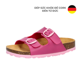 Dép Đế Cork Bé Gái - Bioline Kids Pink/Rose 
