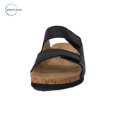  Dép Sức Khỏe Đế Cork Người Lớn (Nam) Màu Đen Zencara 