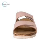  Dép Sức Khỏe Đế Cork Người Lớn (Nữ) Màu Hồng Sáng Zencara 