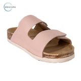  Dép Sức Khỏe Đế Cork Người Lớn (Nữ) Màu Hồng Sáng Zencara 