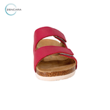  Dép Sức Khỏe Đế Cork Người Lớn (Nữ) Màu Hồng Đậm Zencara 