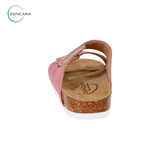  Dép Sức Khỏe Đế Cork Người Lớn (Nữ) Màu Hồng Zencara 